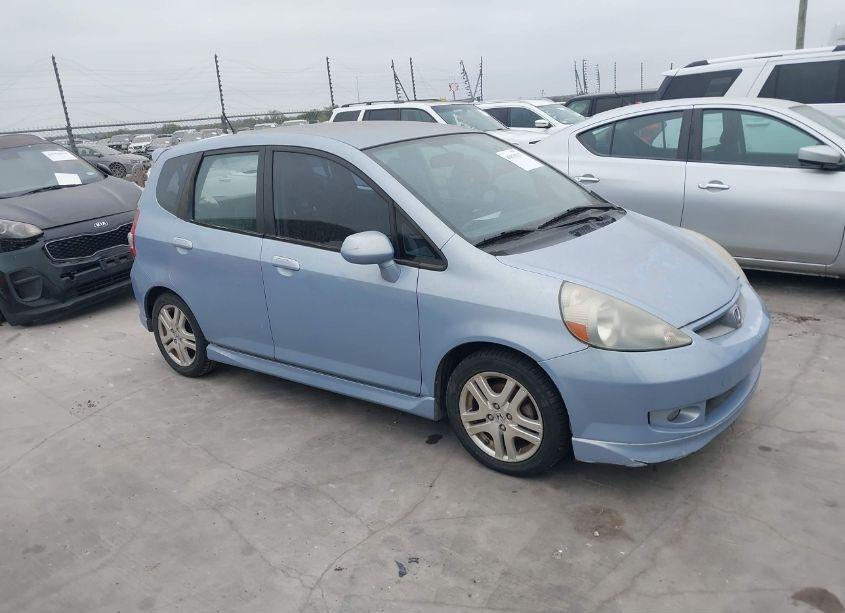 2008 Honda Fit SPORT (VIN JHMGD38678S037221) main photo