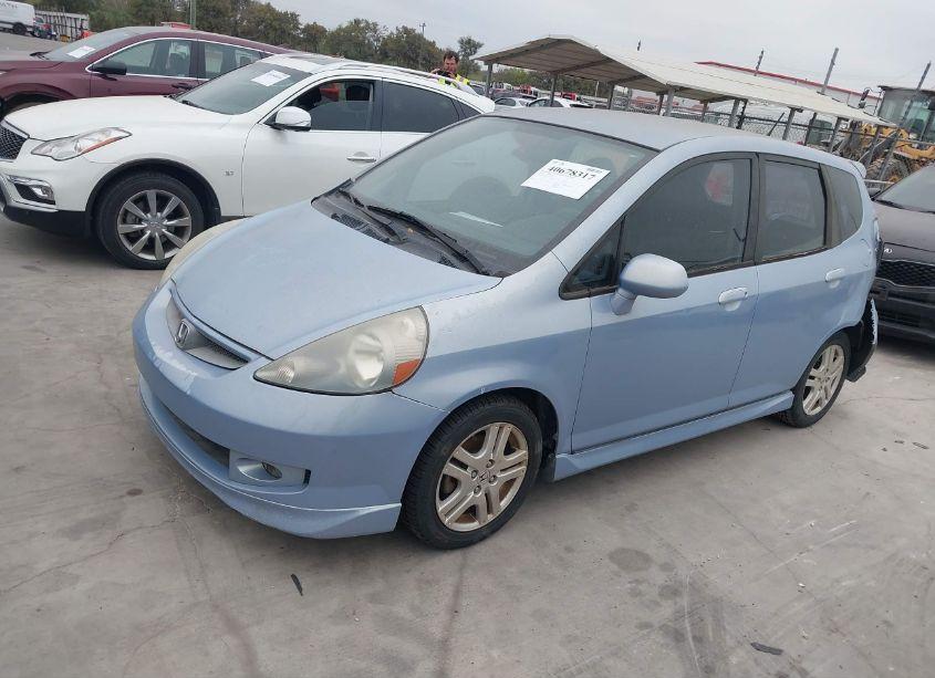 Photo 2 of 2008 Honda Fit SPORT (VIN JHMGD38678S037221)
