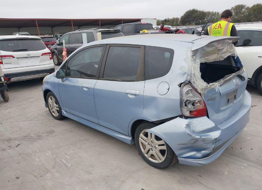 Photo 3 of 2008 Honda Fit SPORT (VIN JHMGD38678S037221)