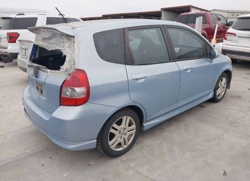 Photo 4 of 2008 Honda Fit SPORT (VIN JHMGD38678S037221)