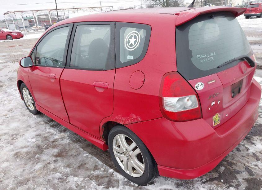 Photo 3 of 2008 Honda Fit SPORT (VIN JHMGD38678S045030)