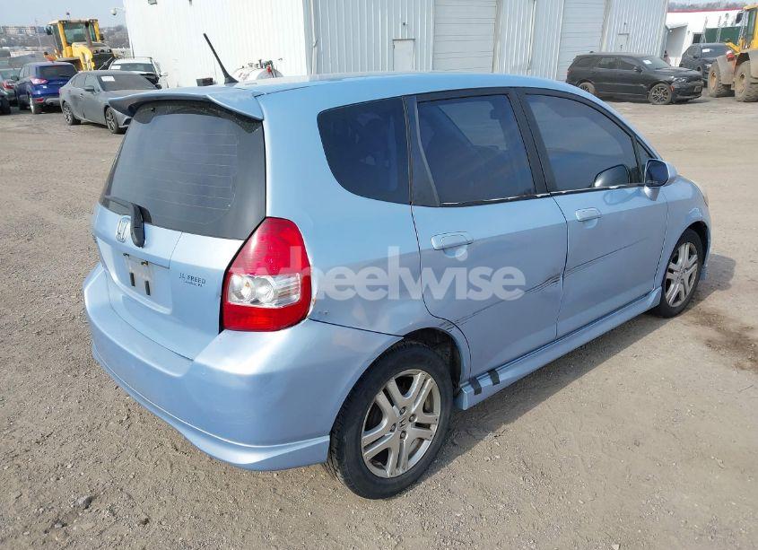 Photo 4 of 2008 Honda Fit SPORT (VIN JHMGD38678S051877)