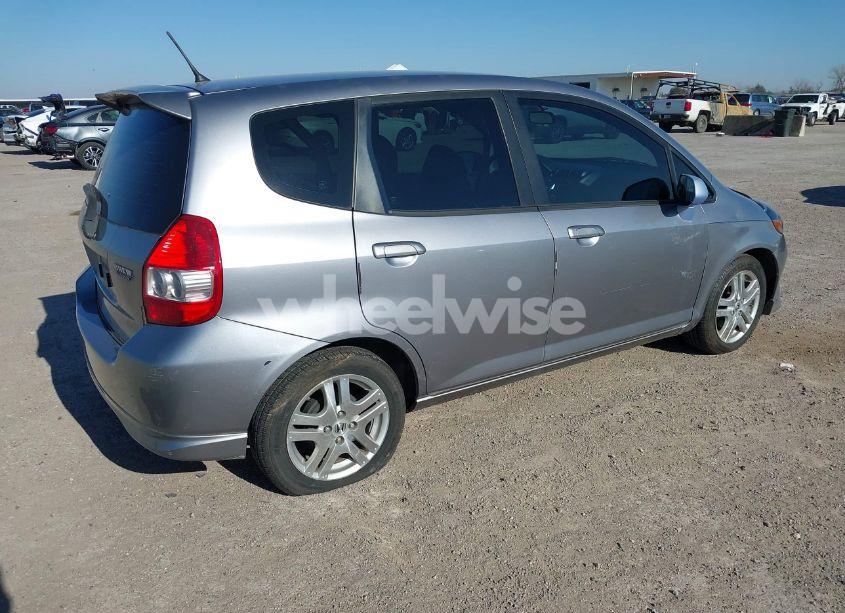 Photo 4 of 2008 Honda Fit SPORT (VIN JHMGD38678S072924)