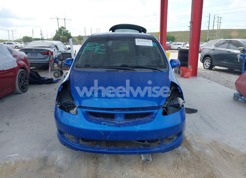 Photo 13 of 2007 Honda Fit SPORT (VIN JHMGD38687S001536)