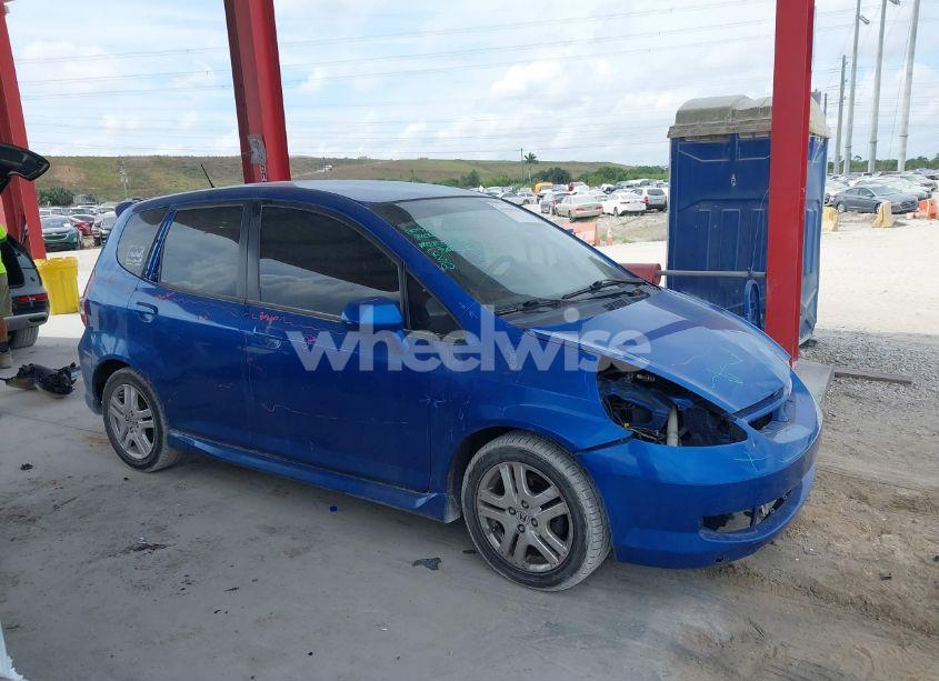 Photo 14 of 2007 Honda Fit SPORT (VIN JHMGD38687S001536)