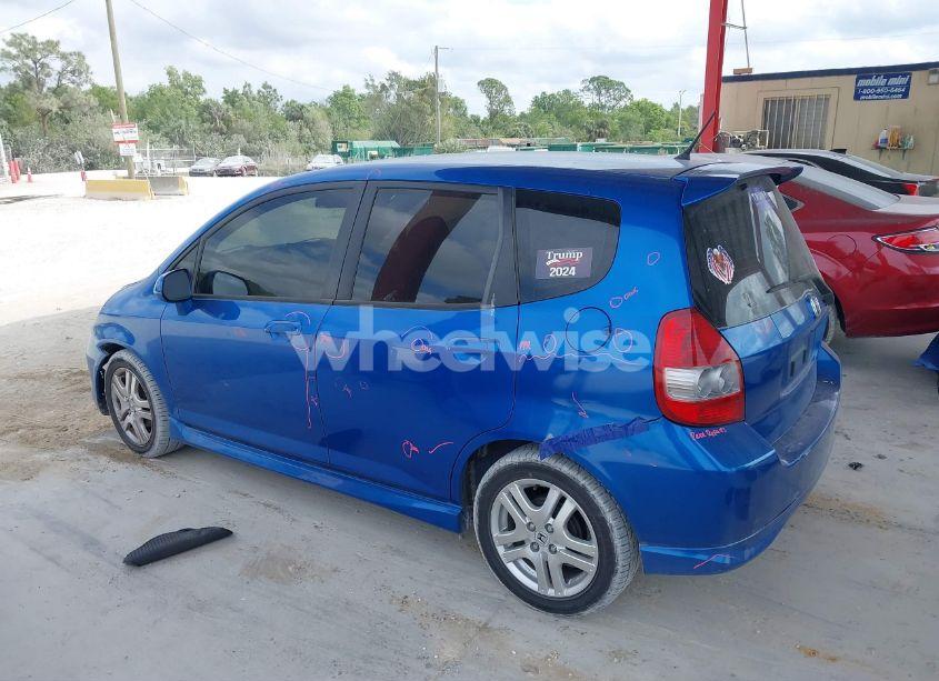 Photo 15 of 2007 Honda Fit SPORT (VIN JHMGD38687S001536)