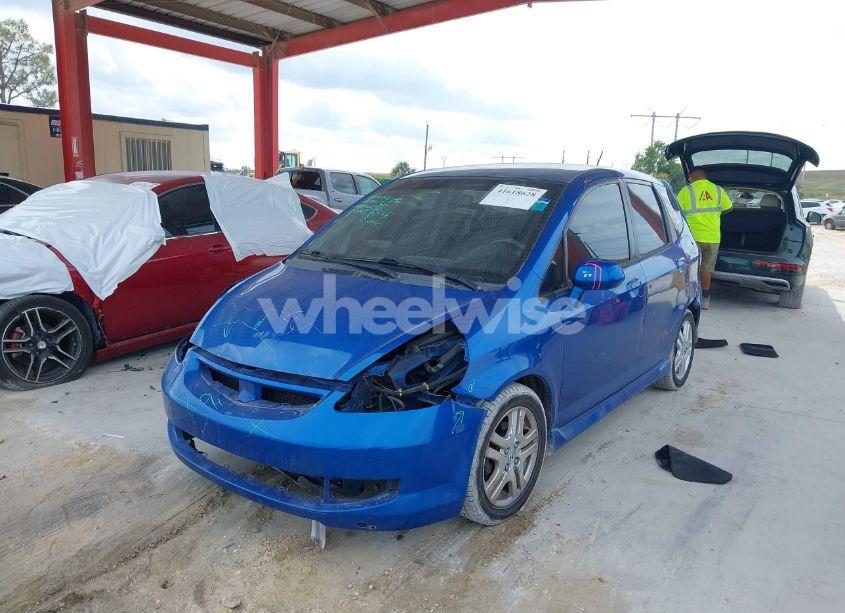 Photo 2 of 2007 Honda Fit SPORT (VIN JHMGD38687S001536)