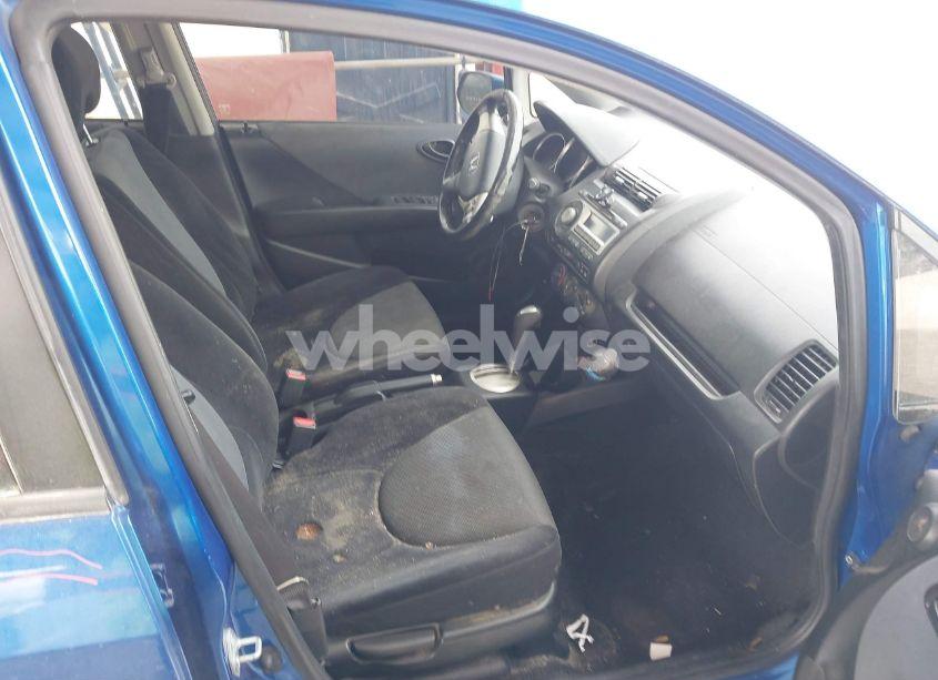 Photo 5 of 2007 Honda Fit SPORT (VIN JHMGD38687S001536)
