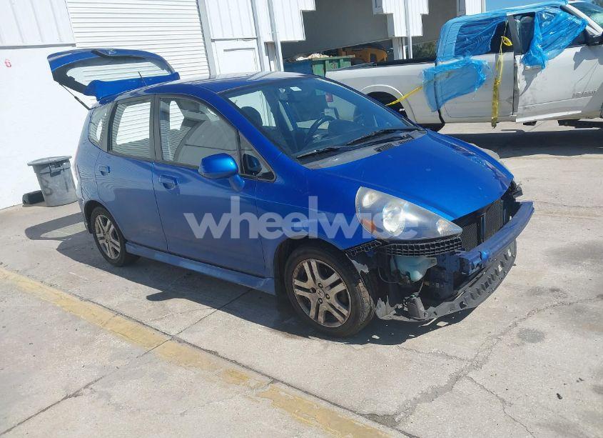 2007 Honda Fit SPORT (VIN JHMGD38687S008468) main photo