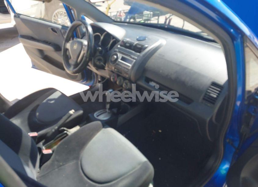 Photo 5 of 2007 Honda Fit SPORT (VIN JHMGD38687S008468)