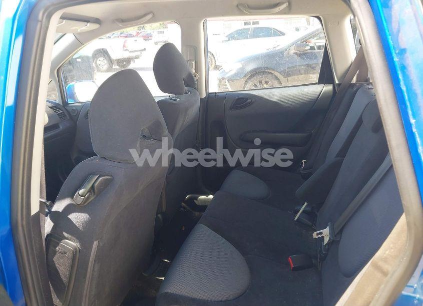 Photo 8 of 2007 Honda Fit SPORT (VIN JHMGD38687S008468)