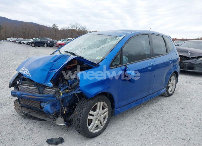 Photo 6 of 2007 Honda Fit SPORT (VIN JHMGD38687S009331)