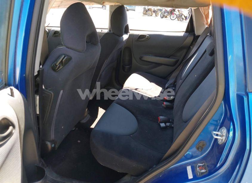 Photo 8 of 2007 Honda Fit SPORT (VIN JHMGD38687S023276)