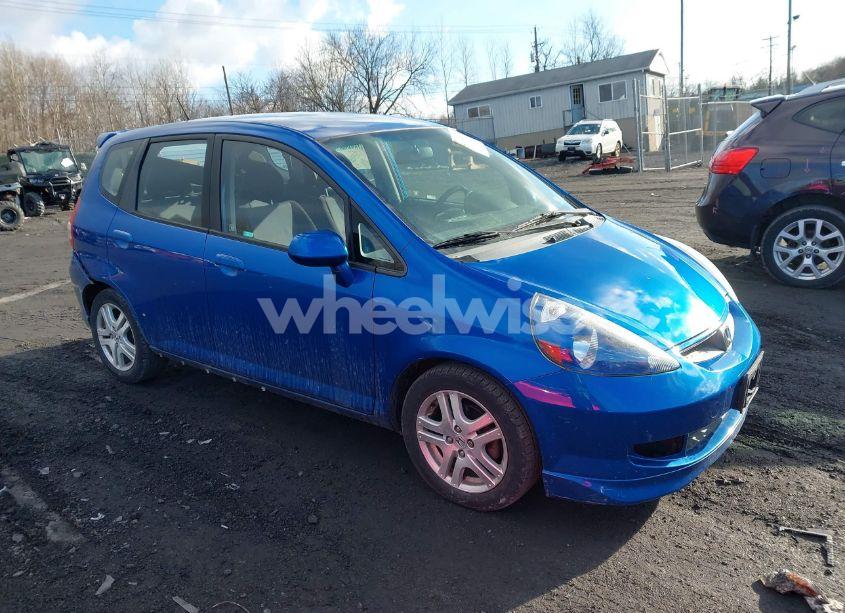 2007 Honda Fit SPORT (VIN JHMGD38687S035976) main photo