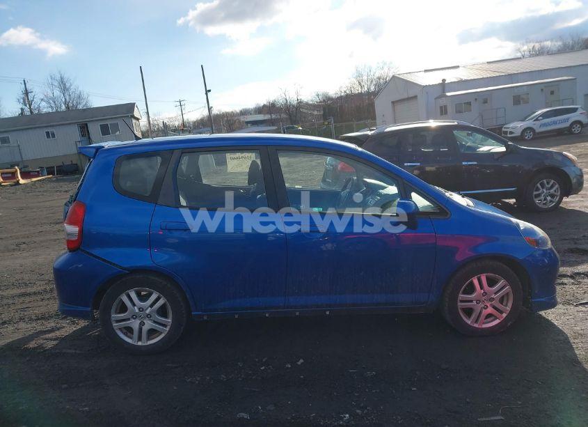 Photo 13 of 2007 Honda Fit SPORT (VIN JHMGD38687S035976)