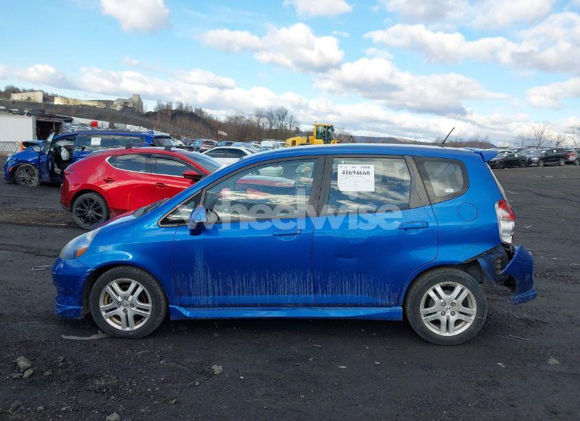 Photo 14 of 2007 Honda Fit SPORT (VIN JHMGD38687S035976)