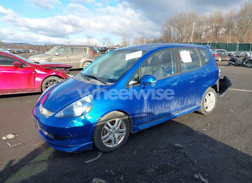 Photo 2 of 2007 Honda Fit SPORT (VIN JHMGD38687S035976)