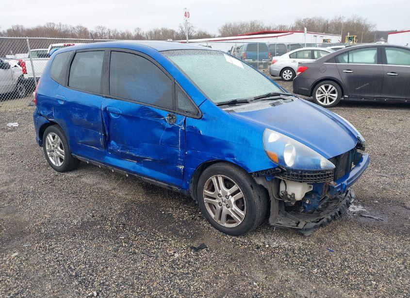 2007 Honda Fit SPORT (VIN JHMGD38687S043558) main photo