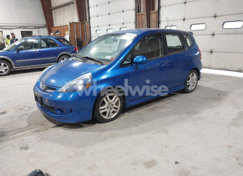 Photo 2 of 2007 Honda Fit SPORT (VIN JHMGD38687S053880)