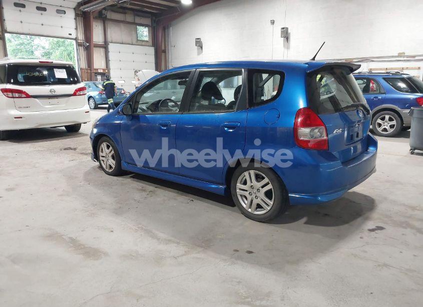 Photo 3 of 2007 Honda Fit SPORT (VIN JHMGD38687S053880)