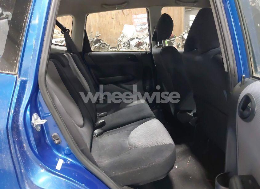 Photo 8 of 2007 Honda Fit SPORT (VIN JHMGD38687S053880)