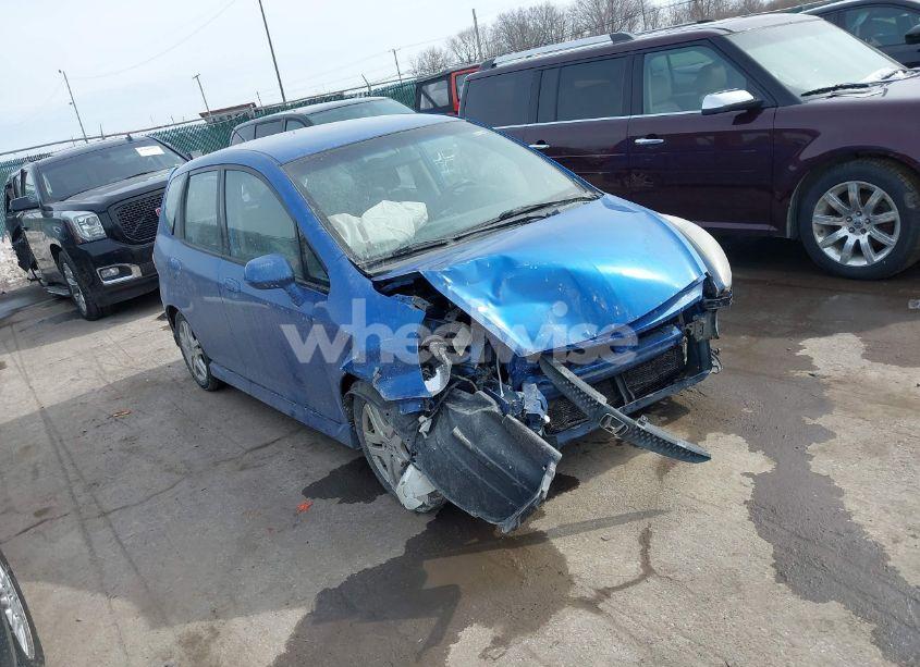 2007 Honda Fit SPORT (VIN JHMGD38687S066337) main photo