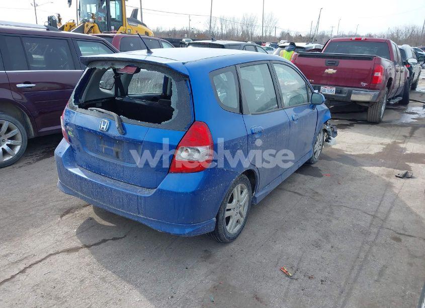 Photo 4 of 2007 Honda Fit SPORT (VIN JHMGD38687S066337)