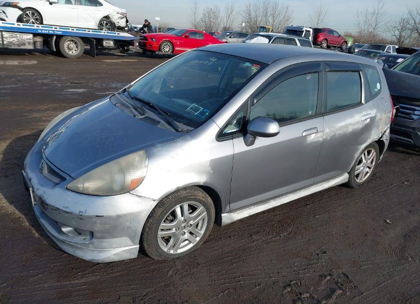 Photo 2 of 2007 Honda Fit SPORT (VIN JHMGD38687S067536)