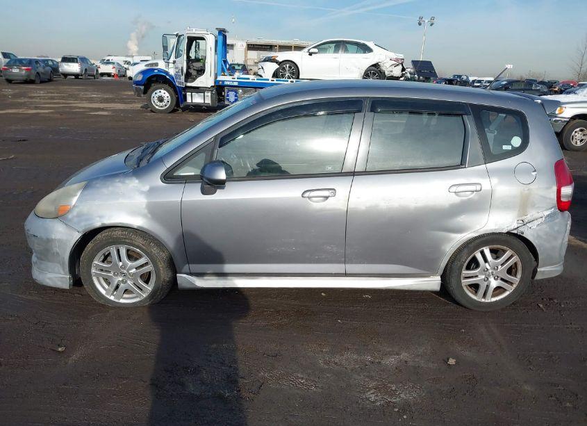 Photo 6 of 2007 Honda Fit SPORT (VIN JHMGD38687S067536)