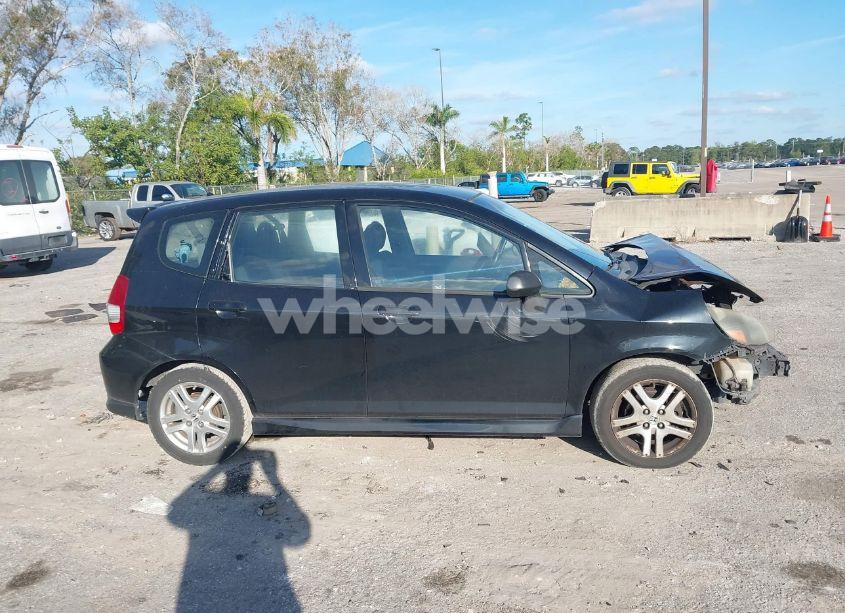 Photo 13 of 2008 Honda Fit SPORT (VIN JHMGD38688S001098)