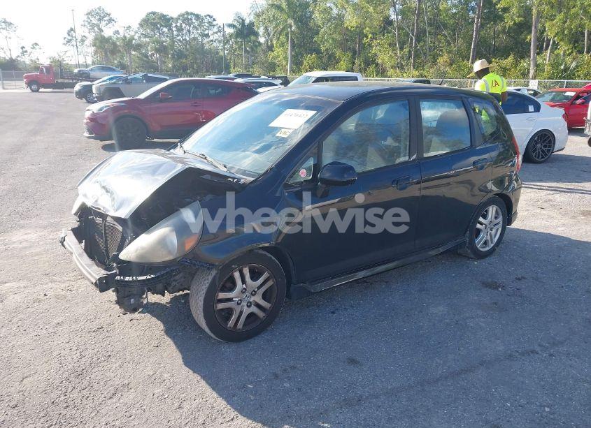 Photo 2 of 2008 Honda Fit SPORT (VIN JHMGD38688S001098)