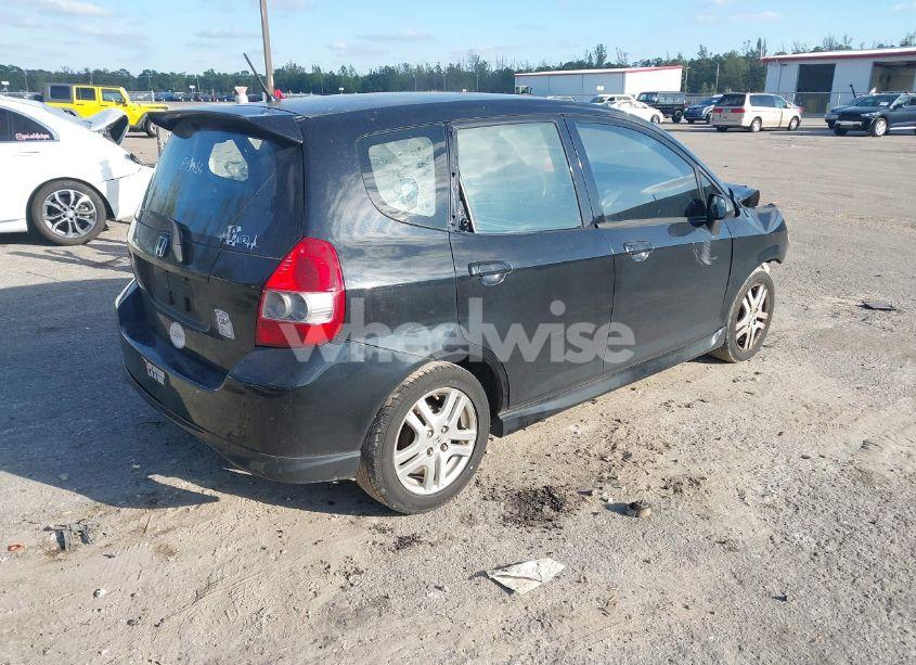 Photo 4 of 2008 Honda Fit SPORT (VIN JHMGD38688S001098)