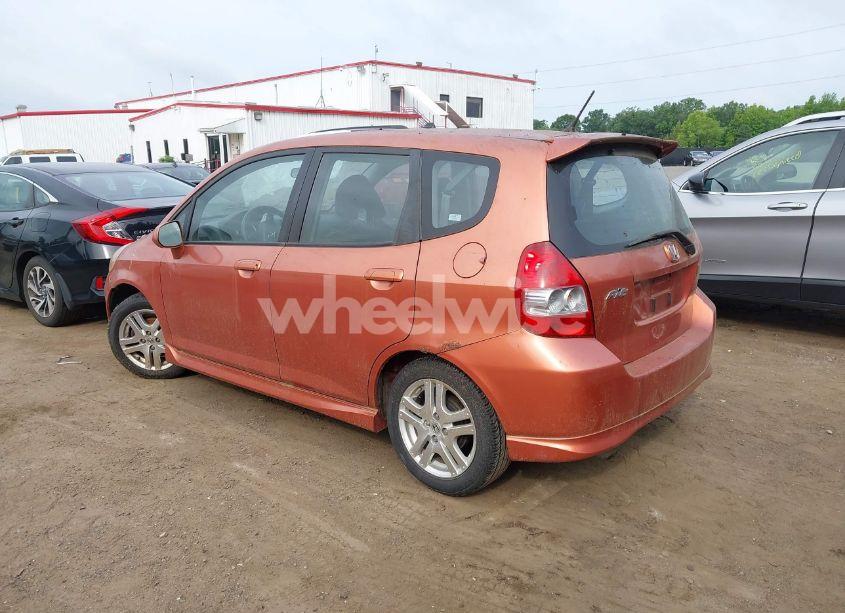 Photo 3 of 2008 Honda Fit SPORT (VIN JHMGD38688S006513)