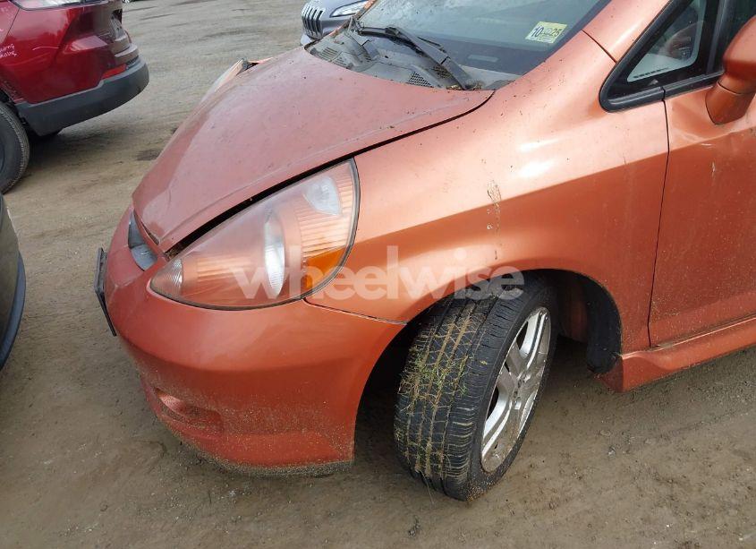 Photo 6 of 2008 Honda Fit SPORT (VIN JHMGD38688S006513)