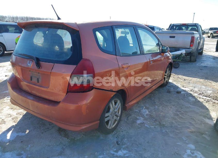 Photo 4 of 2008 Honda Fit SPORT (VIN JHMGD38688S017060)
