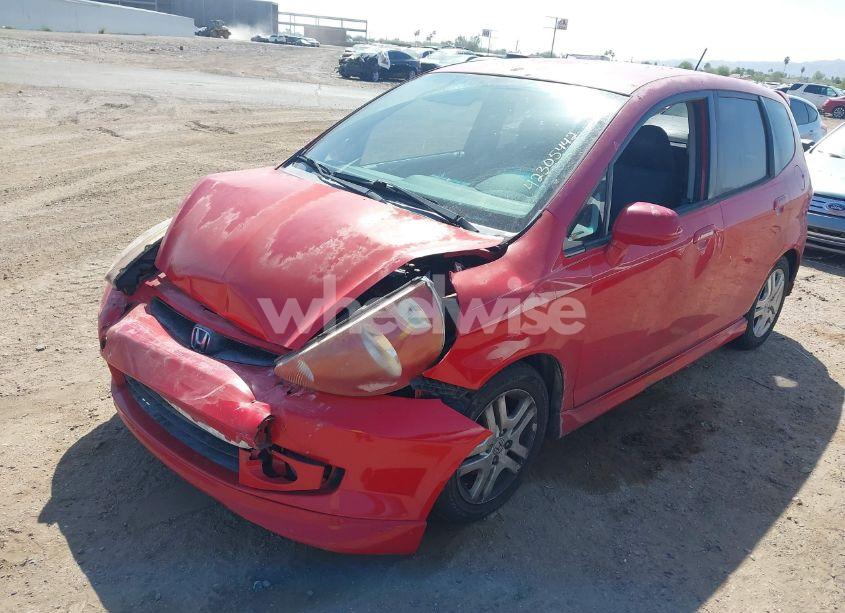 Photo 2 of 2008 Honda Fit SPORT (VIN JHMGD38688S017348)