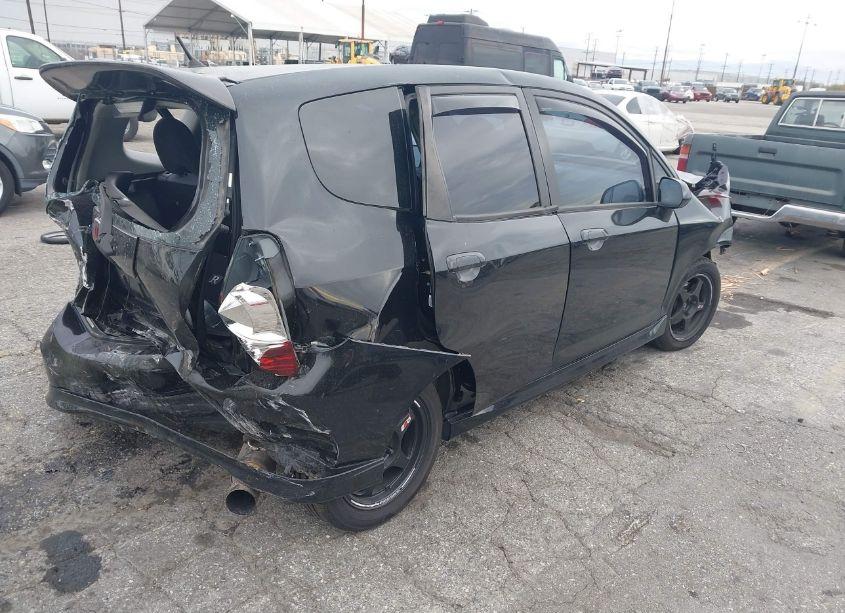 Photo 4 of 2008 Honda Fit SPORT (VIN JHMGD38688S025398)