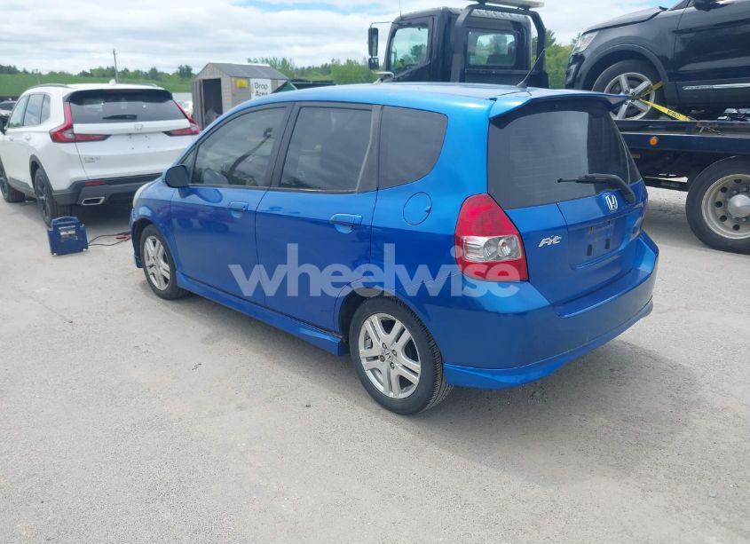 Photo 3 of 2008 Honda Fit SPORT (VIN JHMGD38688S046025)