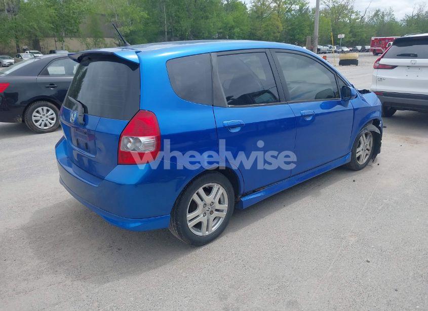 Photo 4 of 2008 Honda Fit SPORT (VIN JHMGD38688S046025)