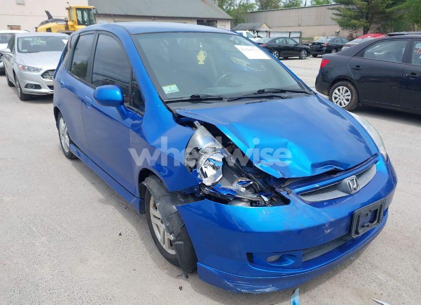 Photo 6 of 2008 Honda Fit SPORT (VIN JHMGD38688S046025)