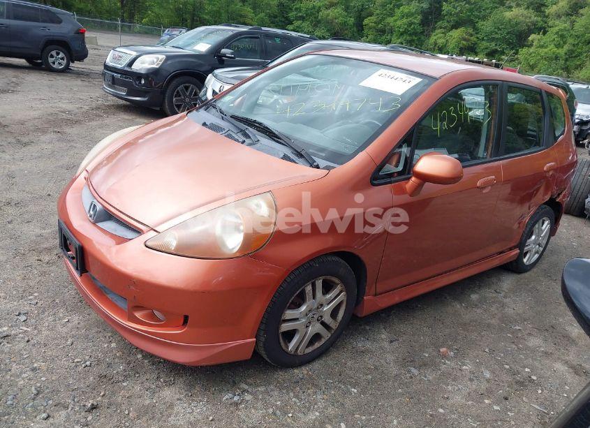 Photo 2 of 2007 Honda Fit SPORT (VIN JHMGD38697S008821)