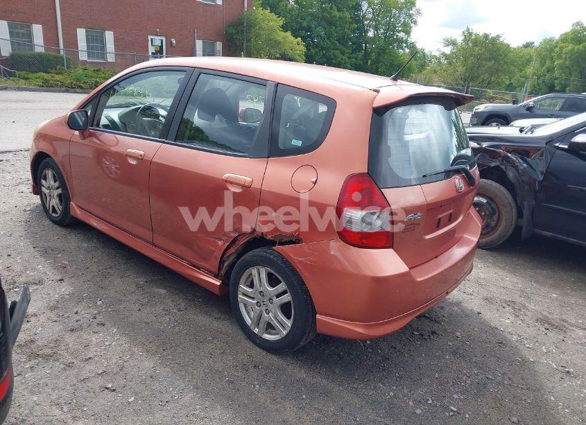Photo 3 of 2007 Honda Fit SPORT (VIN JHMGD38697S008821)