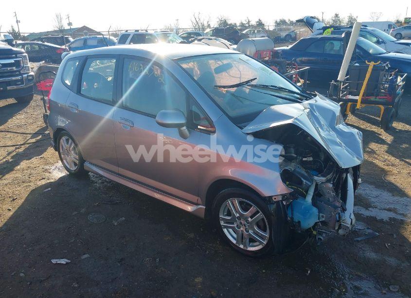 2007 Honda Fit SPORT (VIN JHMGD38697S028180) main photo