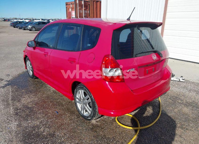 Photo 3 of 2007 Honda Fit SPORT (VIN JHMGD38697S040913)