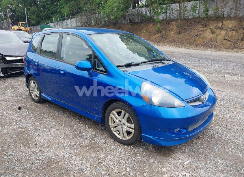 2007 Honda Fit SPORT (VIN JHMGD38697S049613) main photo