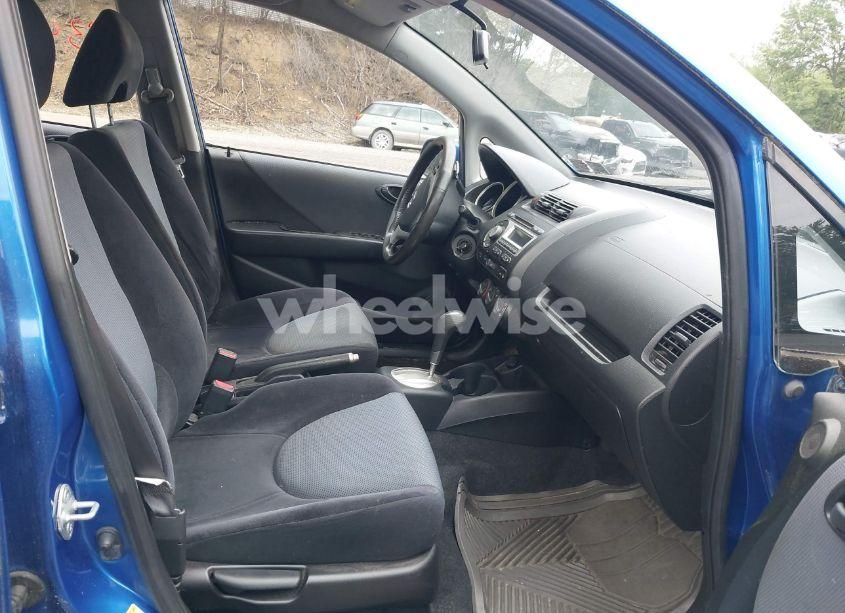 Photo 5 of 2007 Honda Fit SPORT (VIN JHMGD38697S049613)