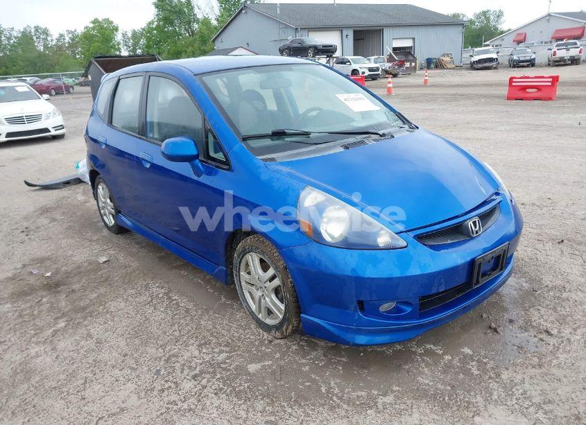 2007 Honda Fit SPORT (VIN JHMGD38697S066329) main photo