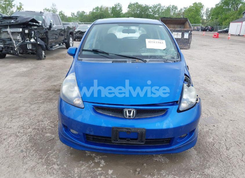 Photo 12 of 2007 Honda Fit SPORT (VIN JHMGD38697S066329)