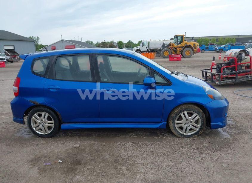 Photo 13 of 2007 Honda Fit SPORT (VIN JHMGD38697S066329)