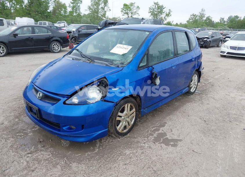 Photo 2 of 2007 Honda Fit SPORT (VIN JHMGD38697S066329)